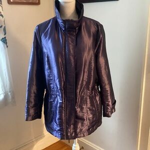 Coldwater Creek Purple Coat